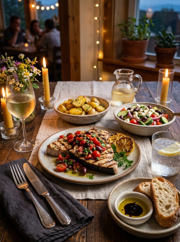 Mediterranean grilled swordfish … 202605121545