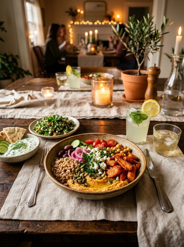 Mediterranean hummus grain bowl … 202605161242