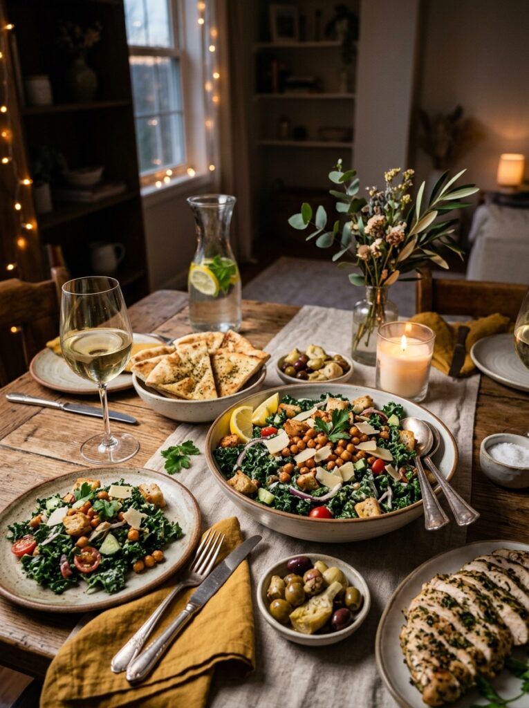 Mediterranean Kale Chickpea Caesar Salad Recipe 4 Mediterranean kale chickpea salad 202605052002