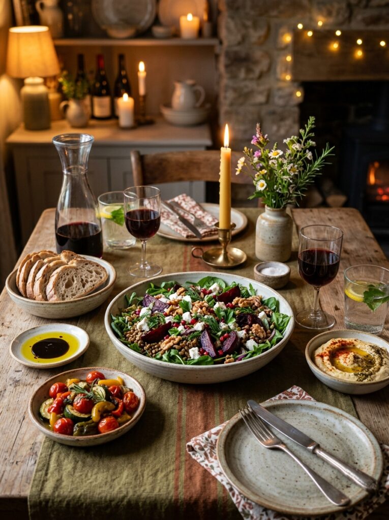 mediterranean lentil beet goat cheese salad recipe 15 Mediterranean lentil beet salad 202605231454