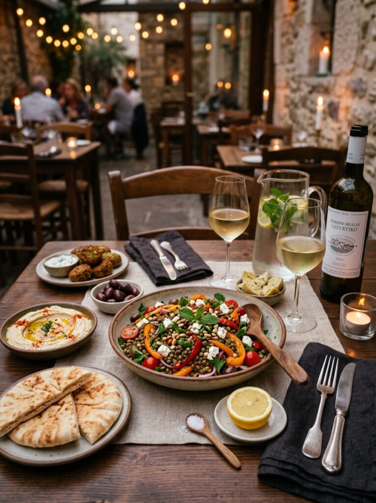 mediterranean lentil roasted pepper salad recipe 15 Mediterranean lentil salad setup 202605091940
