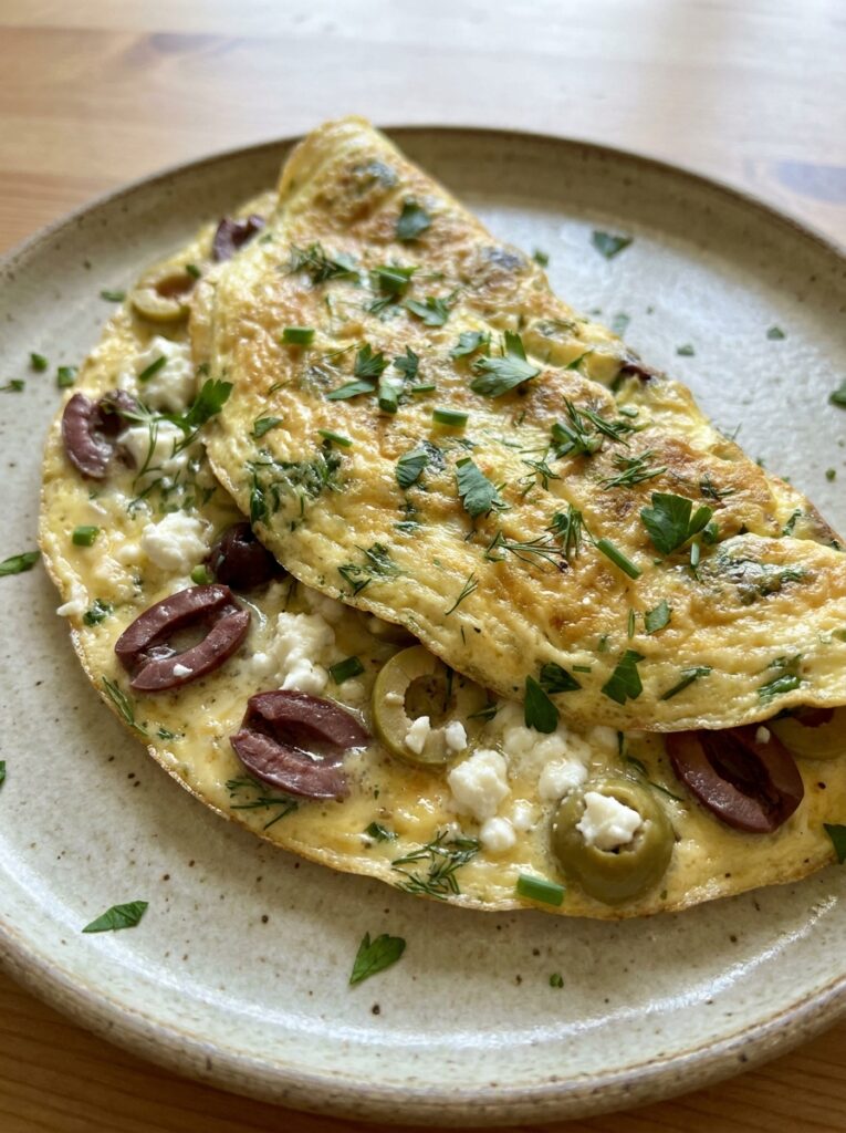 Mediterranean omelet with olives 202605132353