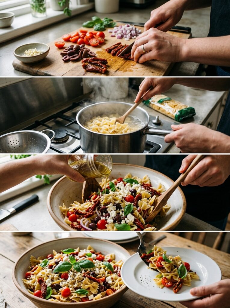 Mediterranean pasta salad recipe… 202605251447