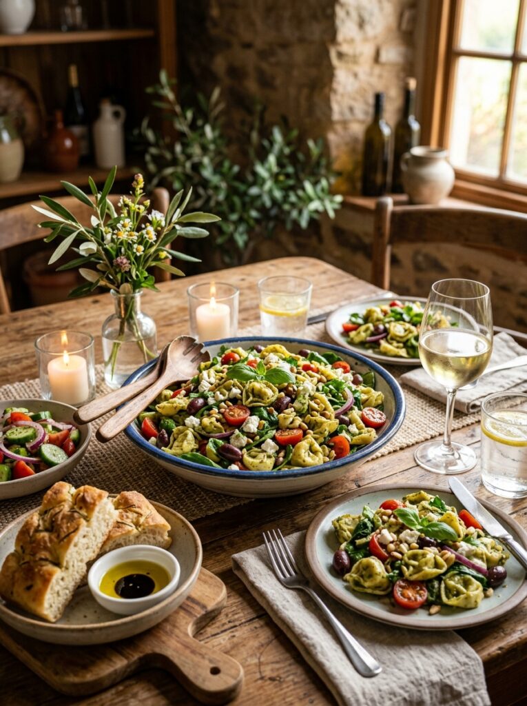 mediterranean pesto tortellini salad with olives recipe 15 Mediterranean pesto tortellini s… 202605161411 1