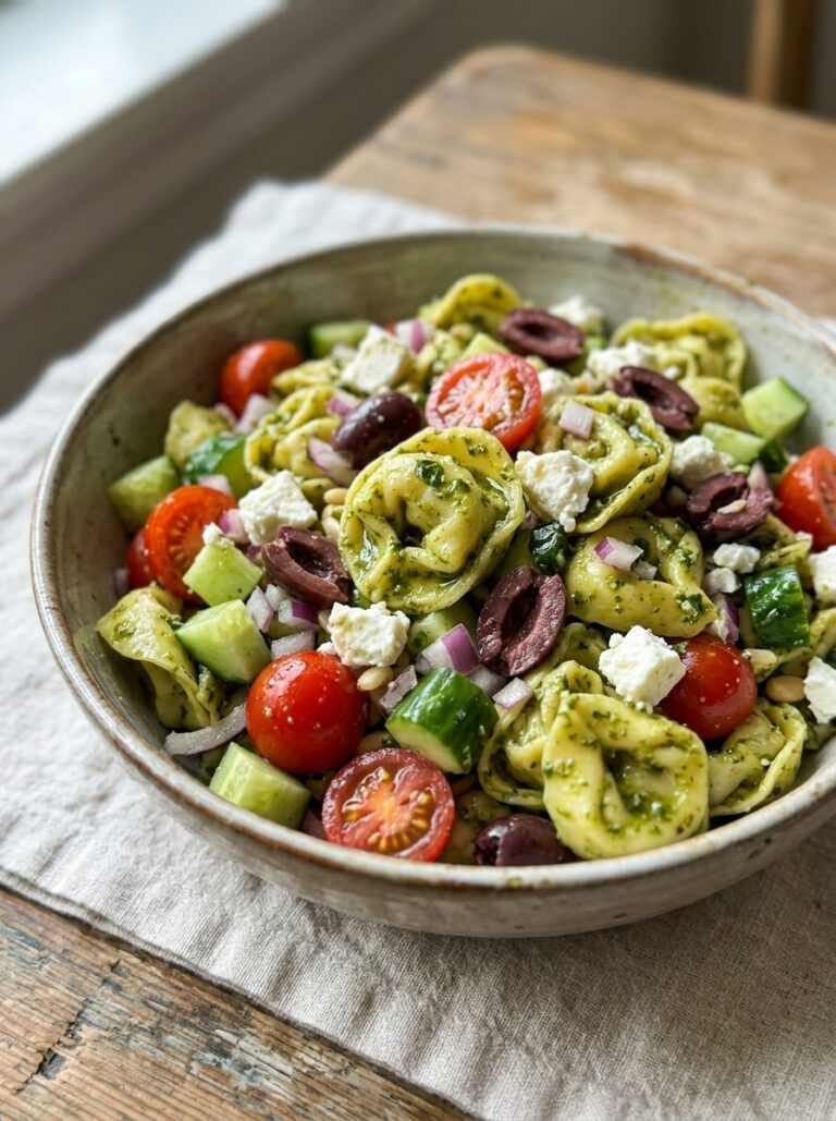 mediterranean pesto tortellini salad with olives recipe 17 Mediterranean pesto tortellini s… 202605161411