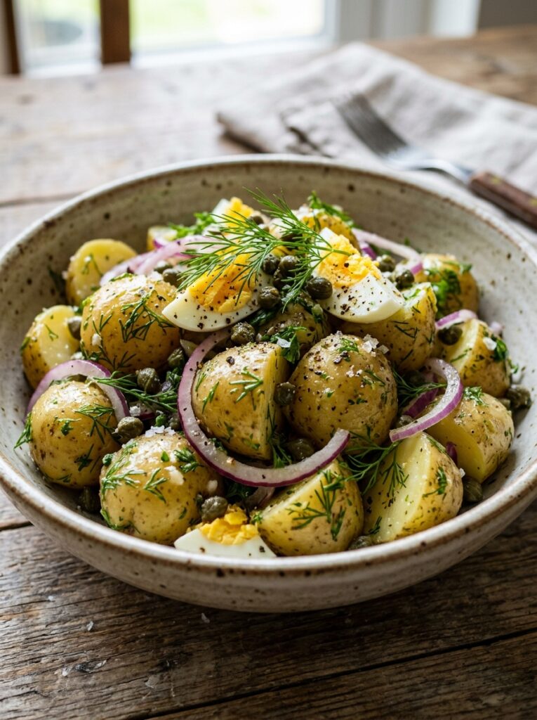 Mediterranean Potato Salad with Capers and Dill Recipe 12 Mediterranean potato salad recipe 202605042239
