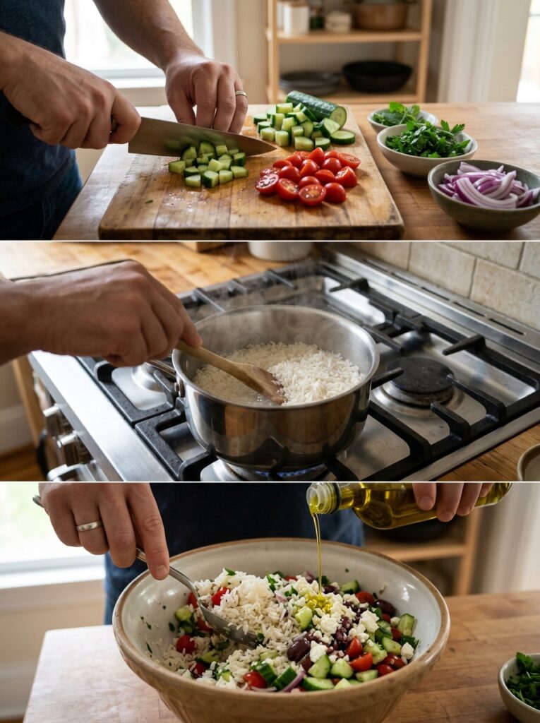 Mediterranean Rice Salad with Cucumbers Tomatoes and Herbs Recipe 14 Mediterranean rice salad recipe 202605062246 1