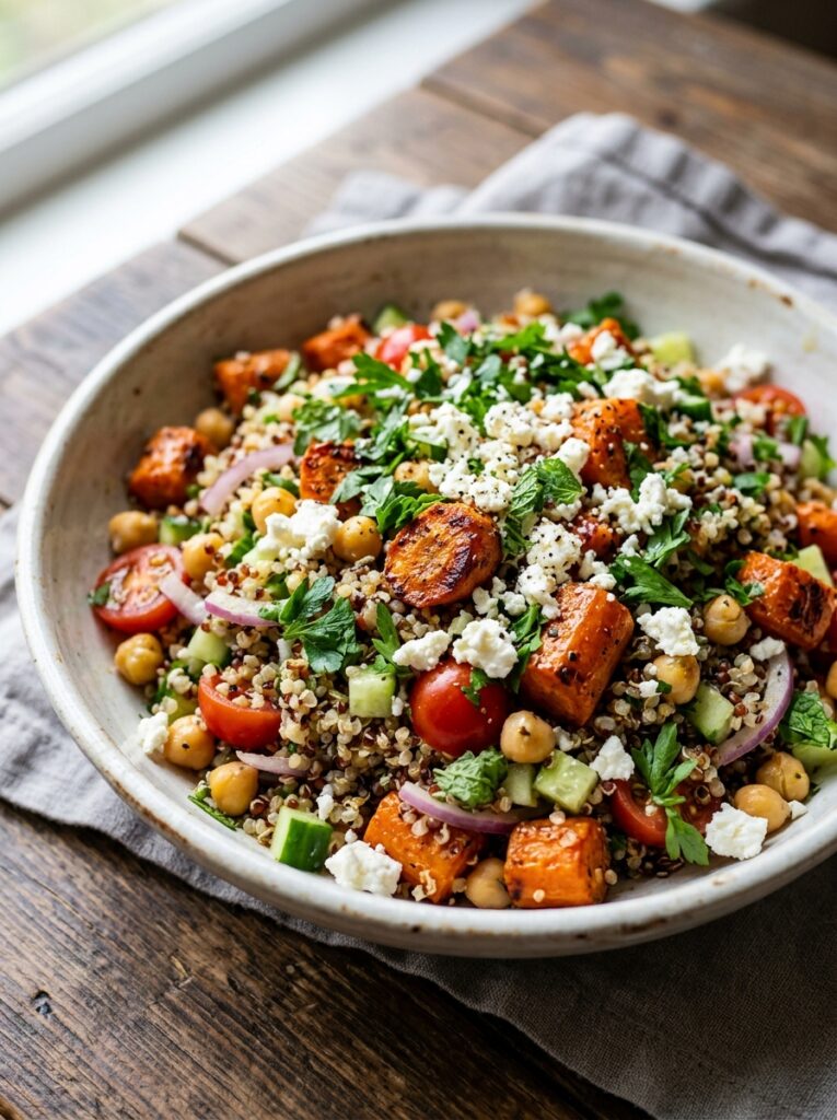 Mediterranean Roasted Carrot Quinoa Salad Recipe 1 Mediterranean roasted carrot qui… 202605121613