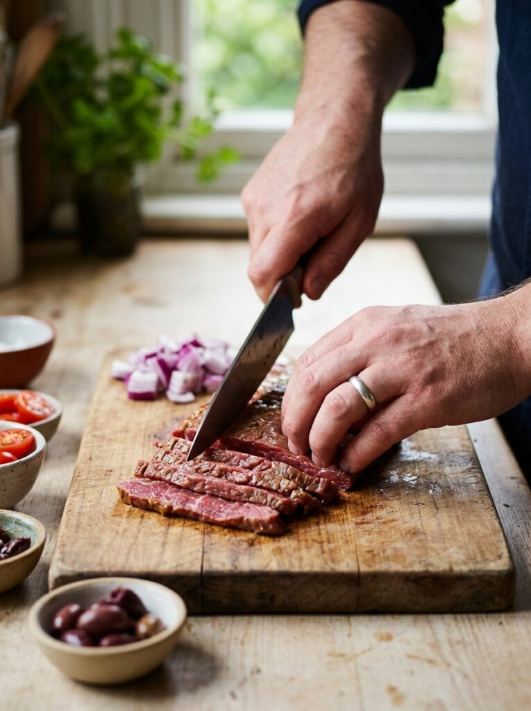Mediterranean steak salad recipe 202605221859