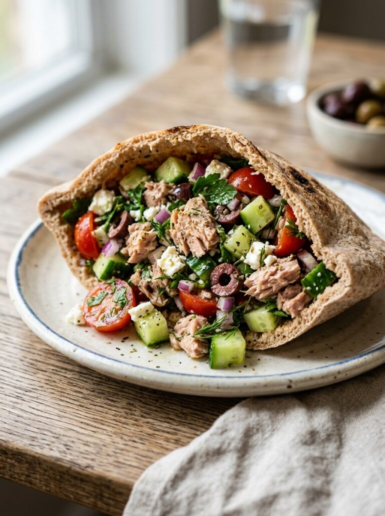 easy mediterranean tuna cucumber pita recipe 17 Mediterranean tuna cucumber pita… 202605121558