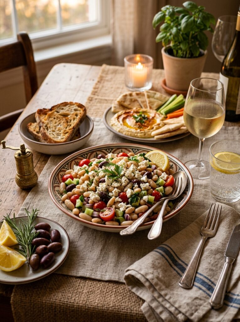 beginner mediterranean white bean feta salad recipe 15 Mediterranean white bean feta salad 202605171613