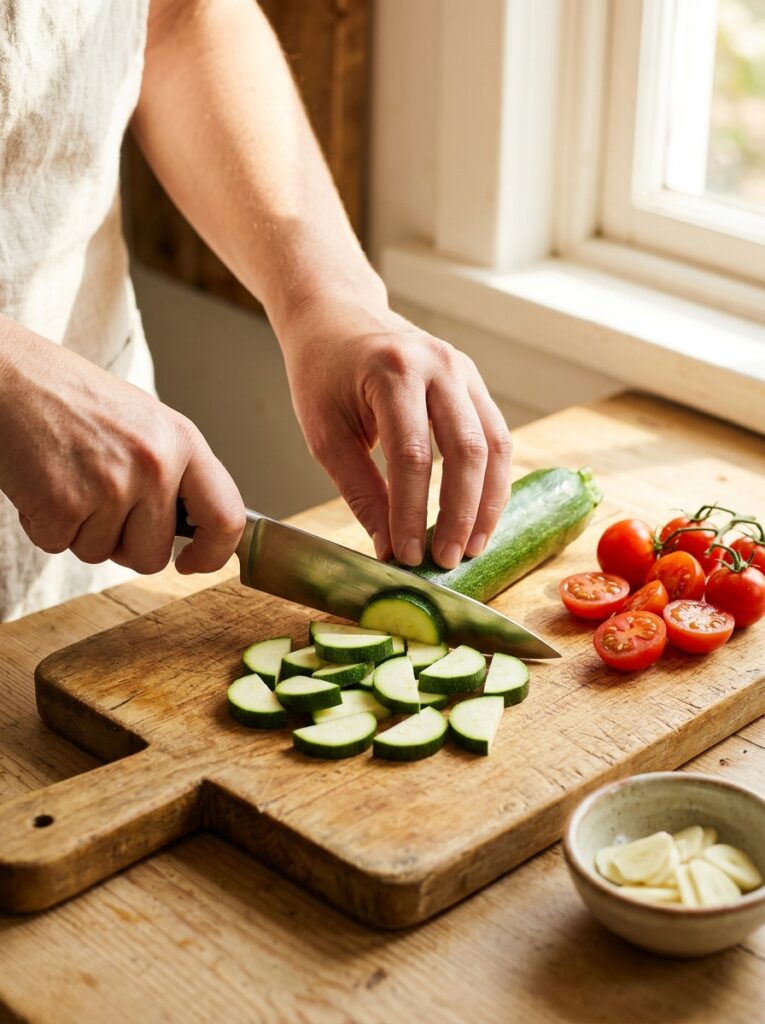 easy mediterranean zucchini tomato orzo recipe 14 Mediterranean zucchini tomato or… 202605171645 1