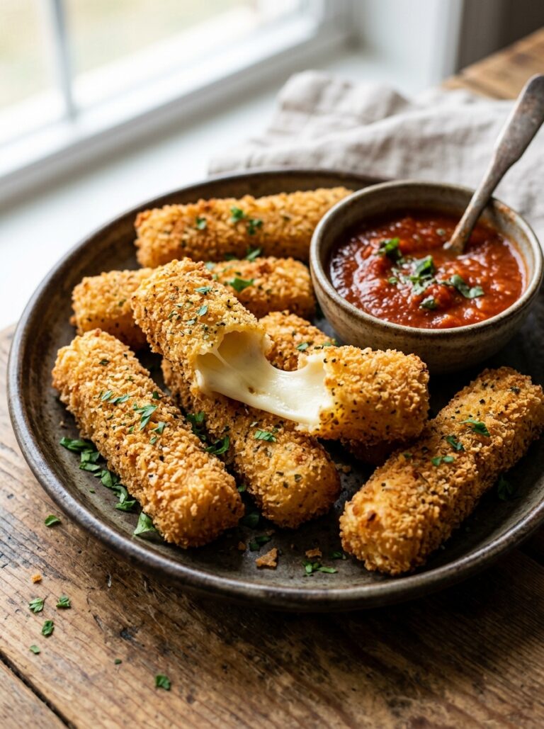 Air Fryer Mozzarella Sticks Frozen 17 Mozzarella sticks with marinara … 202606102023
