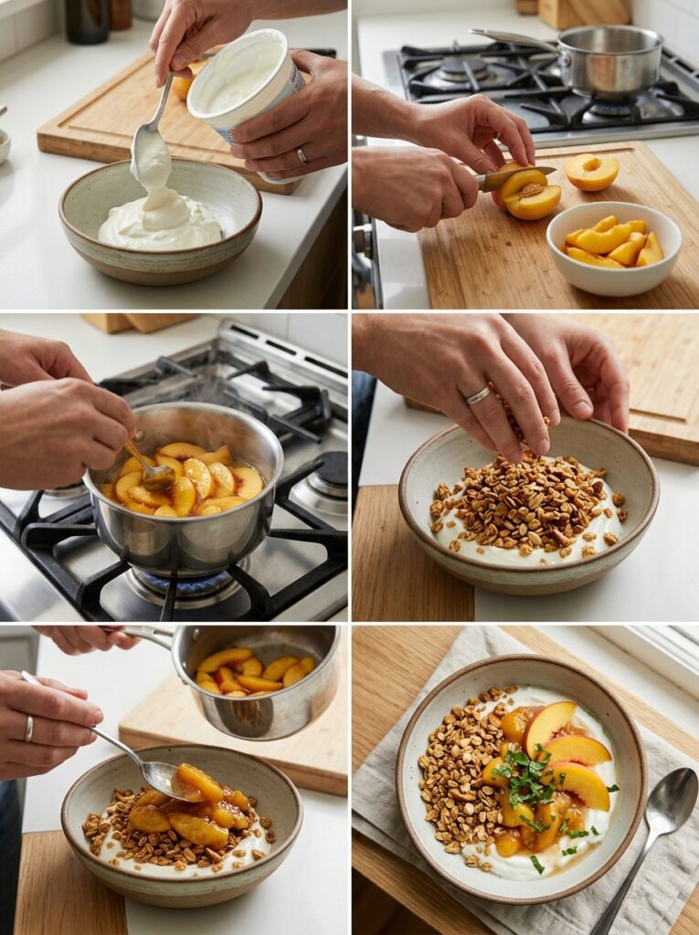 Mediterranean Peach Yogurt Breakfast Bowl with Granola Recipe 14 Peach Yogurt Breakfast Bowl Recipe 202605101315 1