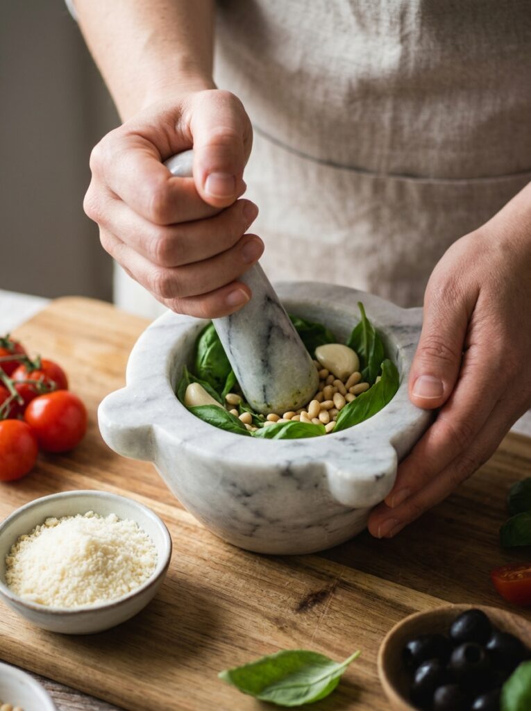 mediterranean pesto tortellini salad with olives recipe 14 Pesto tortellini salad recipe pr… 202605161414