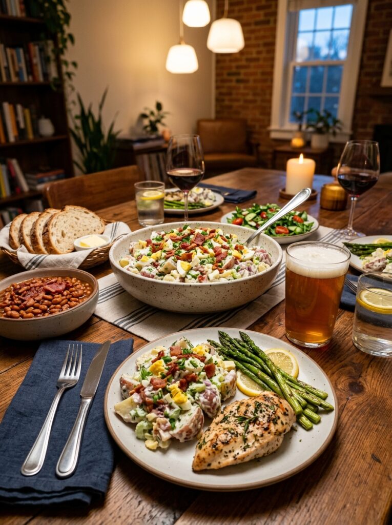 Potato salad bacon side dishes 202606091704