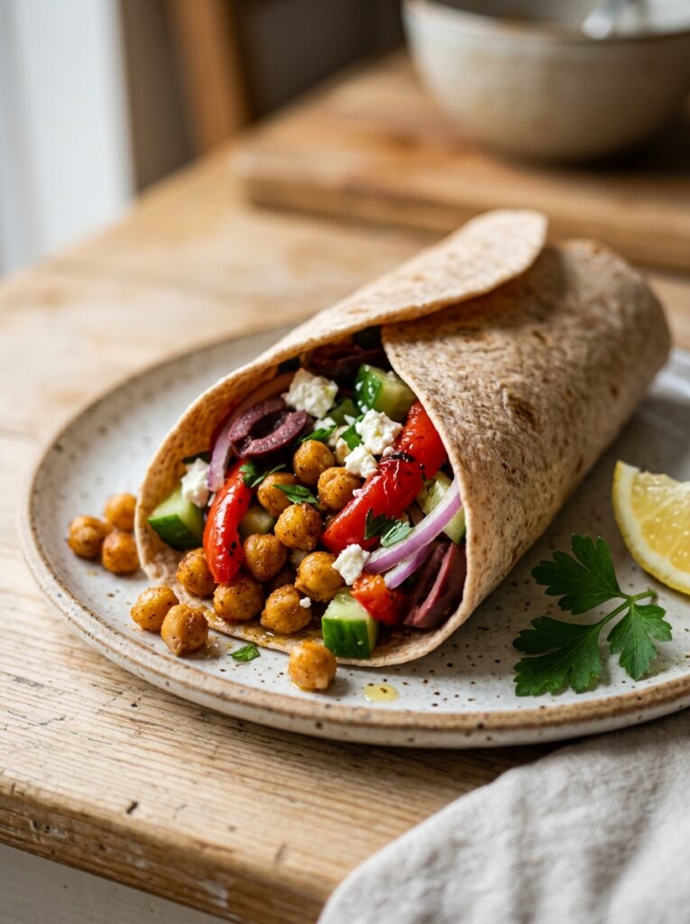 Beginner Mediterranean Roasted Pepper Chickpea Wraps Recipe: Easy, Flavorful, and Healthy 12 Roasted pepper chickpea wraps re… 202605231439