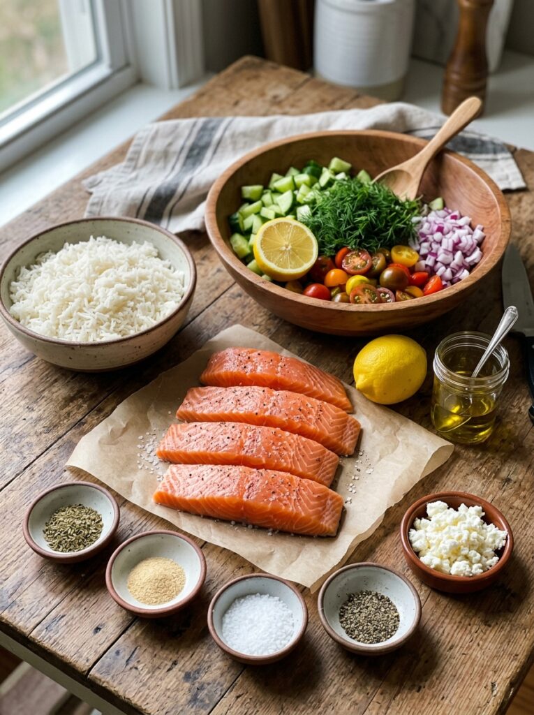 Salmon bowls ingredients arrange… 202606021838
