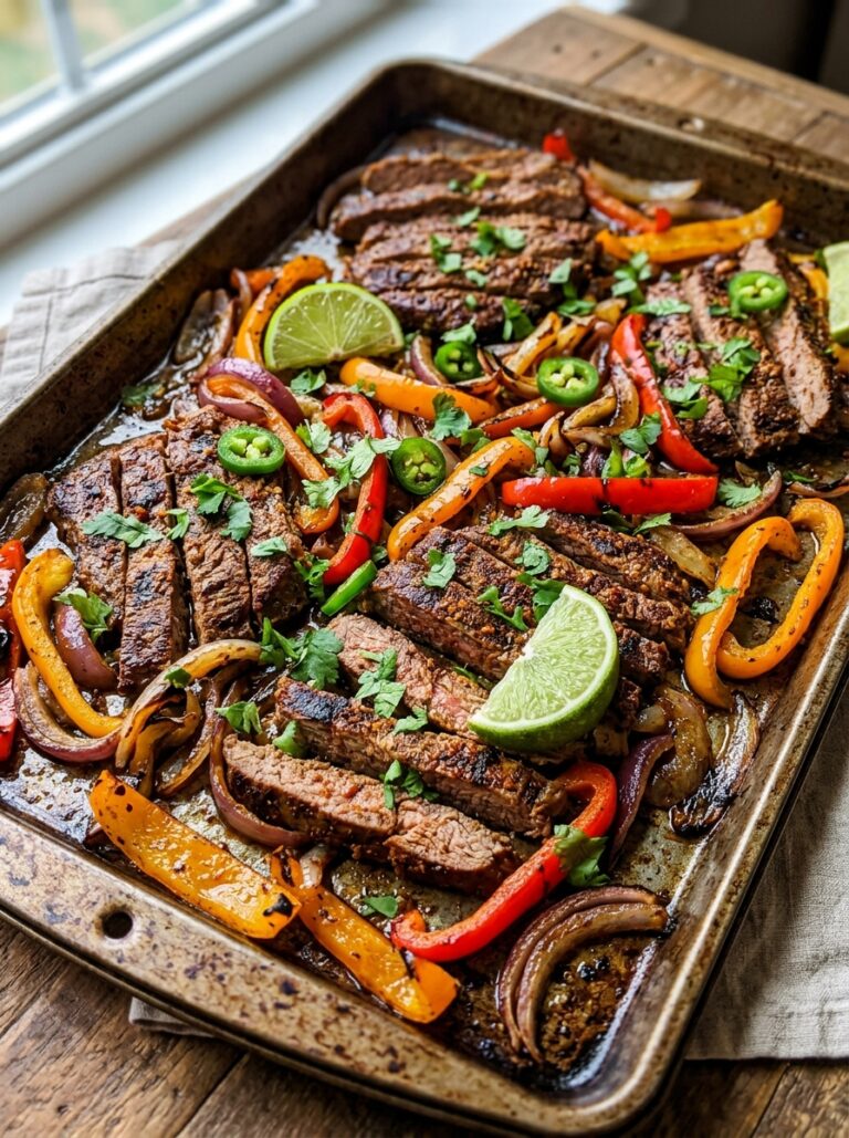 Sheet pan steak fajitas lime 17 Sheet pan steak fajitas lime 202606121425