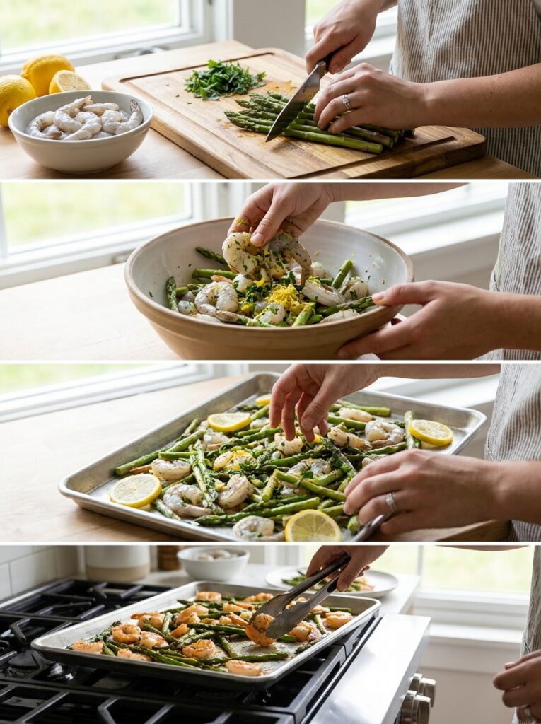 Shrimp asparagus recipe cooking … 202605132340