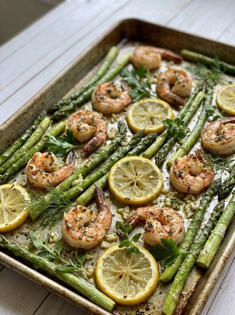 Shrimp asparagus recipe with lemon 202605132340