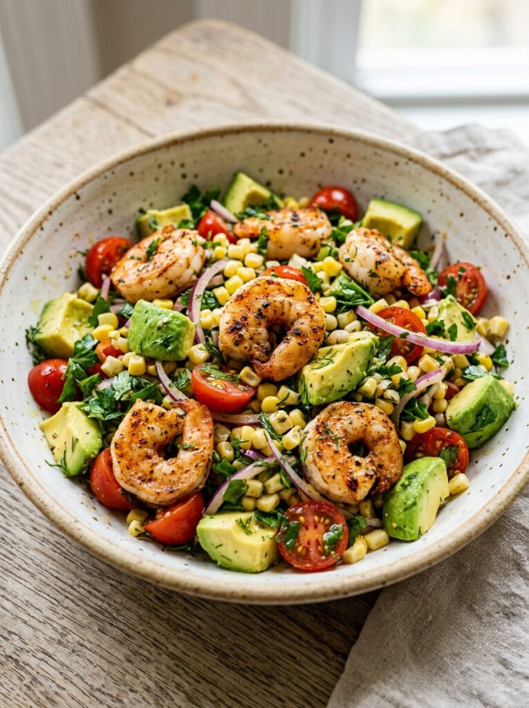 Mediterranean Shrimp Avocado Corn Salad Recipe: A Fresh, Flavorful Summer Dish 12 Shrimp avocado corn salad 202605082029