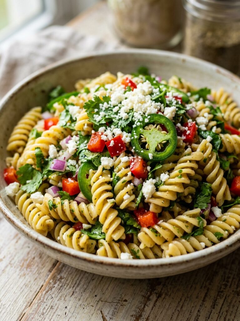 Spicy Jalapeño Lime Cilantro Pasta Salad 17 Spicy jalapeno pasta salad 202606062013