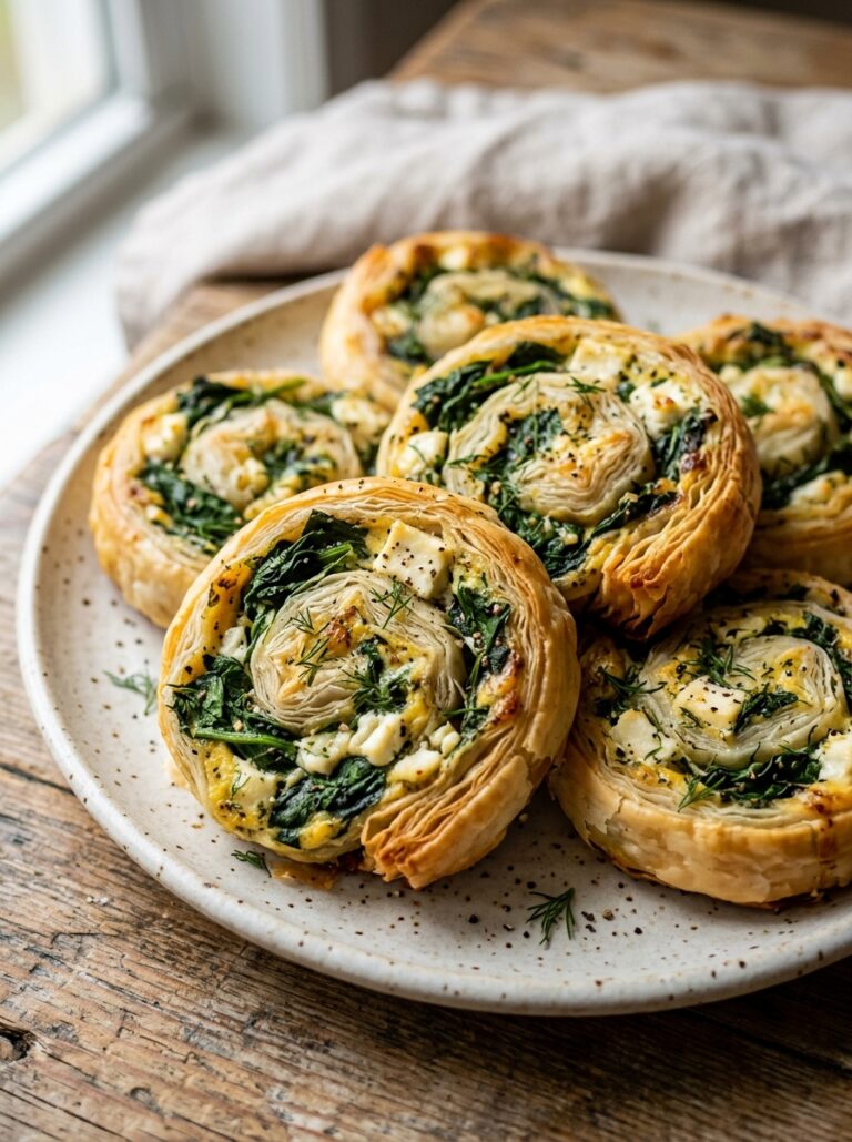 Mediterranean Spinach Feta Breakfast Pinwheels Recipe 17 Spinach feta breakfast pinwheels… 202605181754