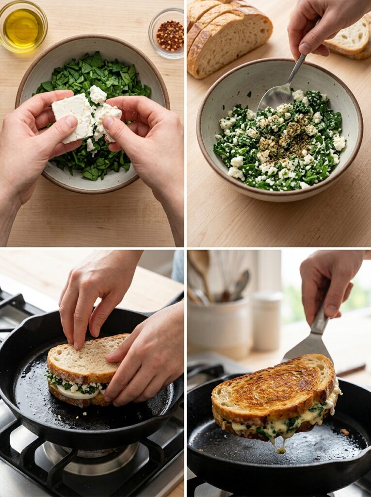 Beginner Mediterranean Spinach Feta Grilled Cheese Recipe 14 Spinach feta grilled cheese recipe 202605291440 1