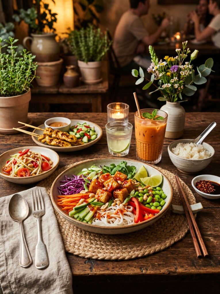 Thai sweet chili tofu salad 202606062006
