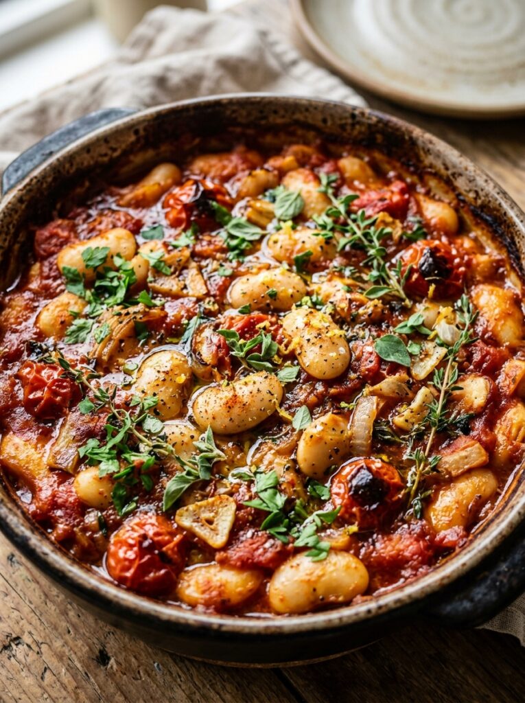 Tomato butter bean bake recipe 202605221854