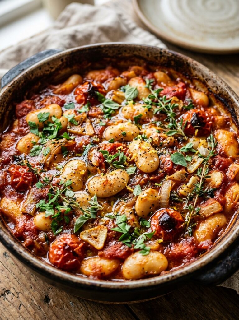 Tomato butter bean bake recipe 202605221854