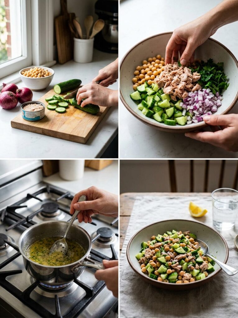 mediterranean tuna chickpea cucumber salad recipe 14 Tuna chickpea cucumber salad recipe 202605140008