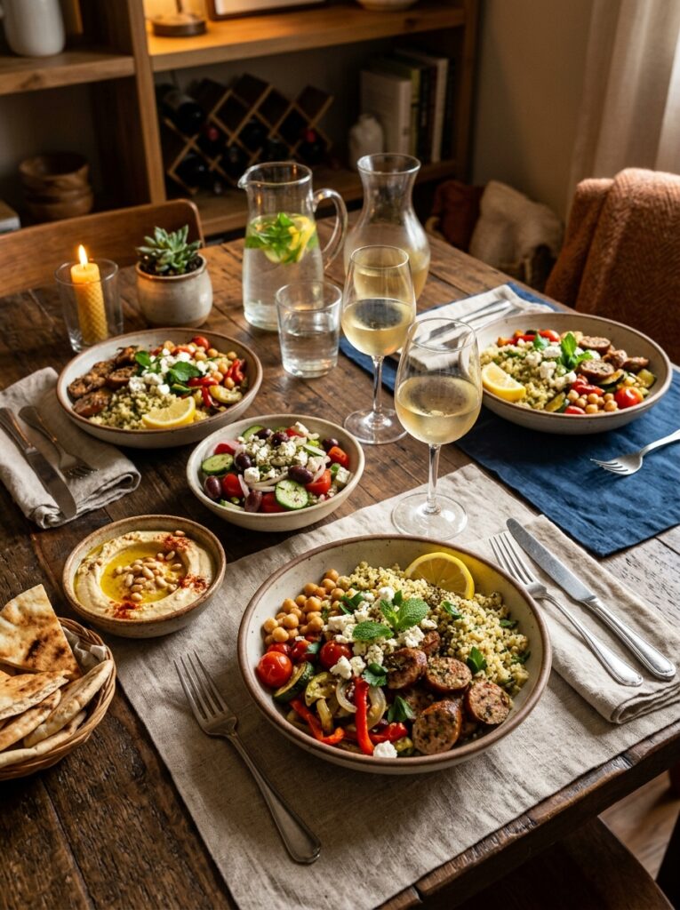 Mediterranean Turkey Sausage Couscous Bowls Recipe: A Flavorful, Healthy Meal 15 Turkey sausage couscous bowls re… 202605221914 1