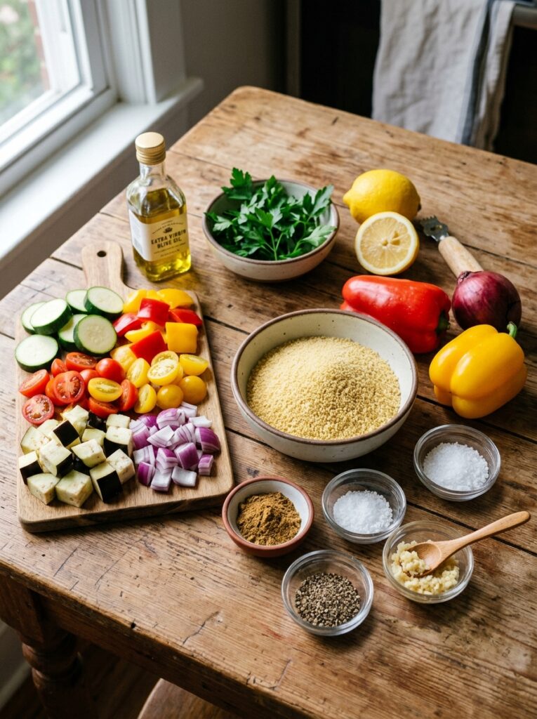 Vegetables and spices for couscous 202605042222