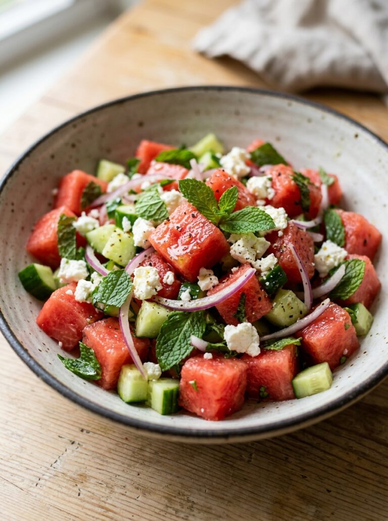 mediterranean watermelon feta mint salad recipe 17 Watermelon feta mint salad 202605052026
