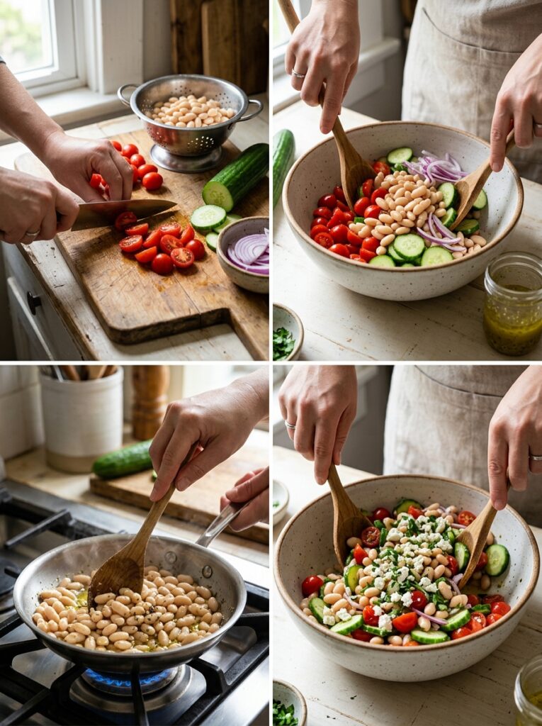 Mediterranean White Bean Cucumber Tomato Salad Recipe 14 White bean cucumber tomato salad 202605241517 1