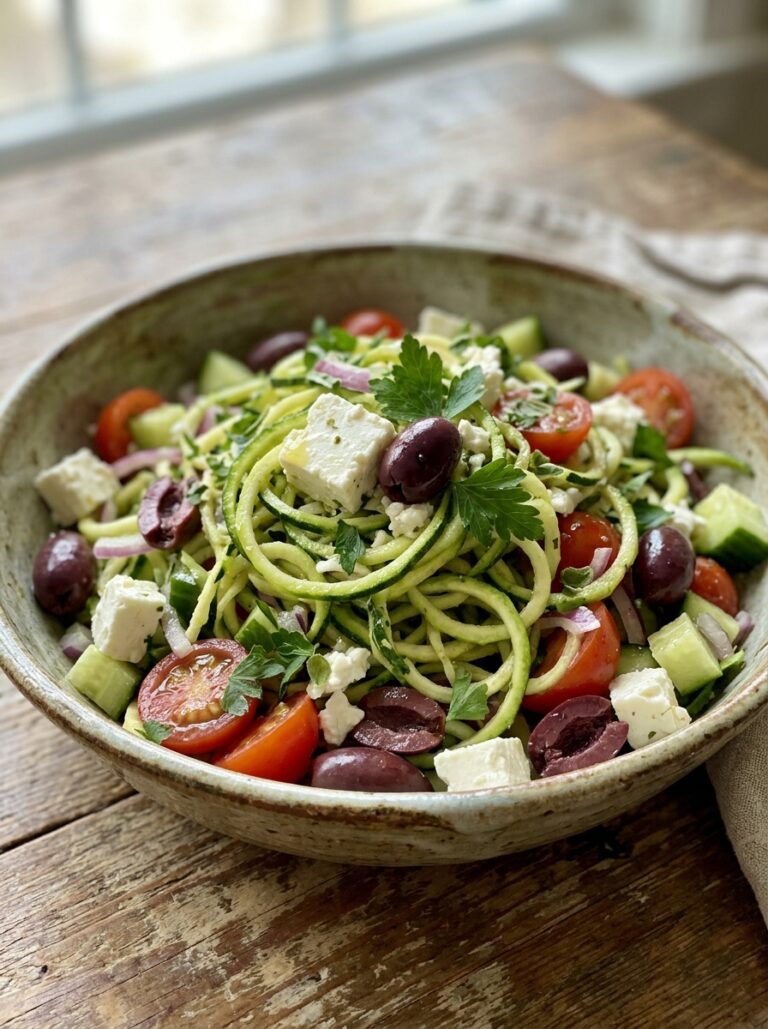 Mediterranean Zucchini Noodle Salad with Feta and Olives Recipe 17 Zucchini noodle salad with feta 202605021623
